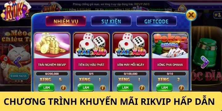 Điều kiện hội viên có thể nhận khuyến mãi rikvip hiện nay