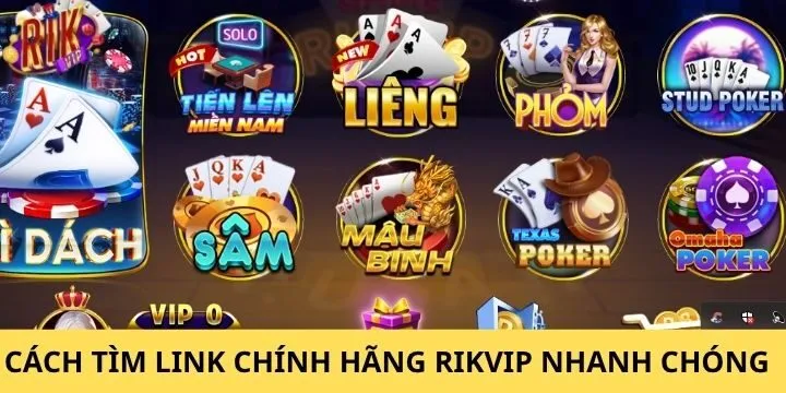 Phương pháp hiệu quả để tìm link chính hãng Rikvip