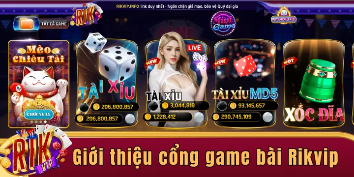 Tìm hiểu thông tin thú vị về cổng game trực tuyến Rikvip