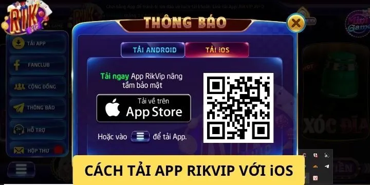 Hướng dẫn tải app Rikvip siêu đơn giản trên iOS