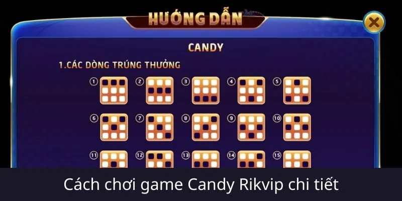 Cách chơi Candy Rikvip cho người mới bắt đầu tham gia