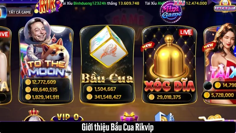 Bầu cua Rikvip là gì?
