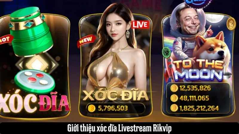 Xóc Đĩa Livestream Rikvip là gì?