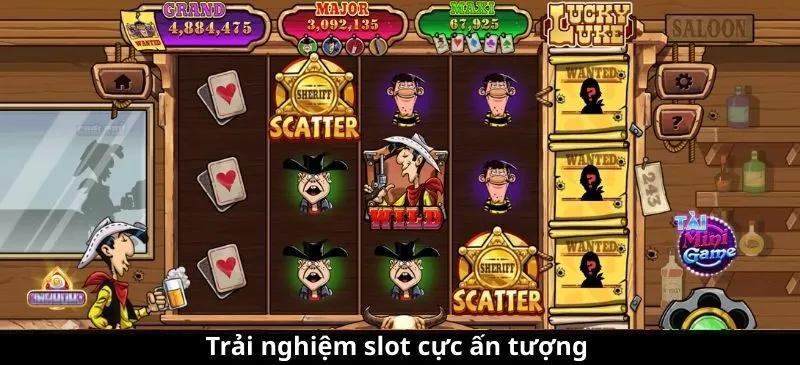 Trải nghiệm Lucky Luke Rikvip chi tiết nhất