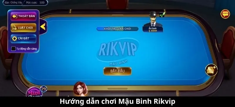Hướng dẫn chơi Mậu Binh Rikvip cơ bản đến nâng cao