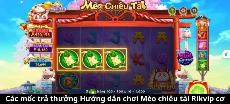 Chiến thuật chơi Mèo chiêu tài Rikvip giành thắng lợi