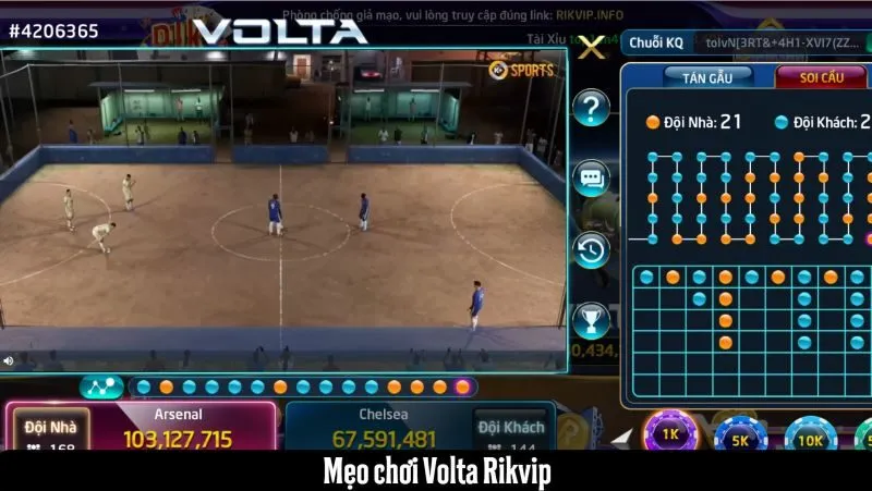 Mẹo chơi Volta Rikvip hiệu quả từ kinh nghiệm của cao thủ