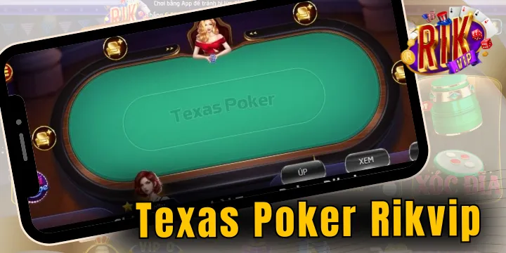 Texas Poker Rikvip - Trải nghiệm Poker đỉnh cao và cơ hội thắng lớn