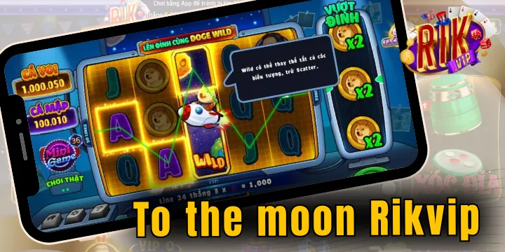 To the moon Rikvip – Game nổ hũ thế hệ mới săn thưởng đỉnh cao